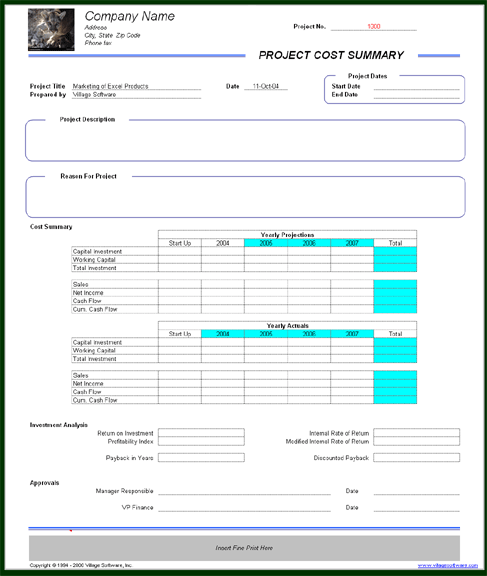 sales goals template